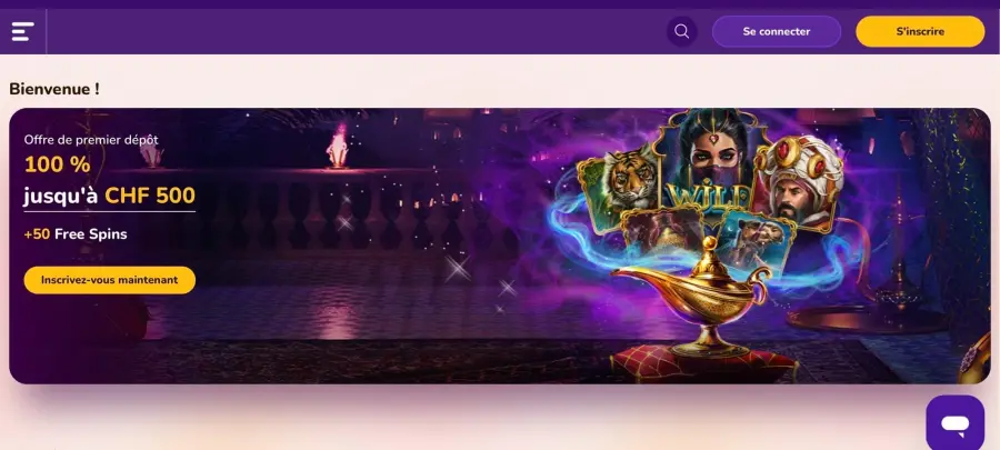 Casino en ligne main